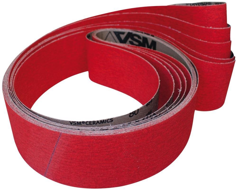 VSM XK870X Sanding Belt - 10mm, 330mm, 120, stainless steel, superalloys, non-ferrous metal, aluminium, ceramic