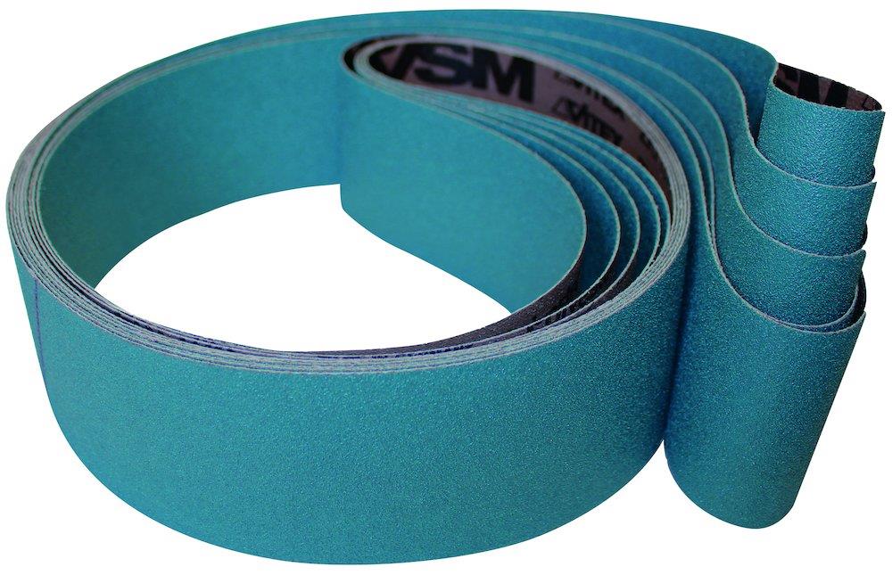 VSM ZK713X Sanding Belt - 75mm, 2000mm, 36, Stainless steel, Zirconia / aluminium oxide