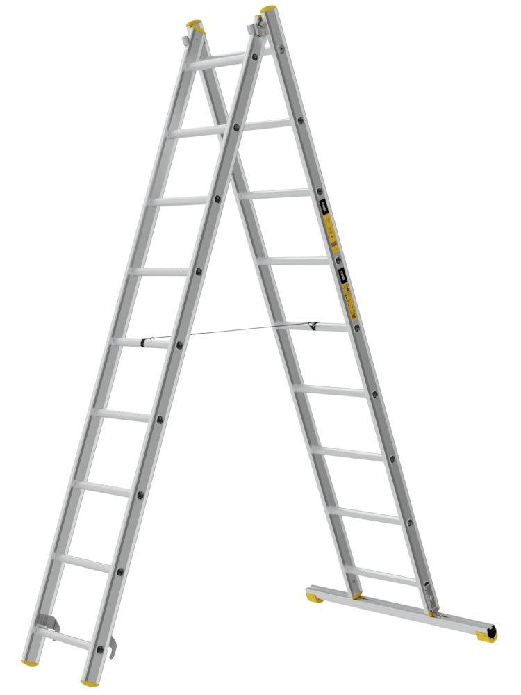 W.steps LPR-D5 Sliding Ladder - 2.8M, 4.9M, 9 x 9PCS