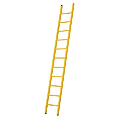 W.steps Single Ladder fiberglass - 2.97M