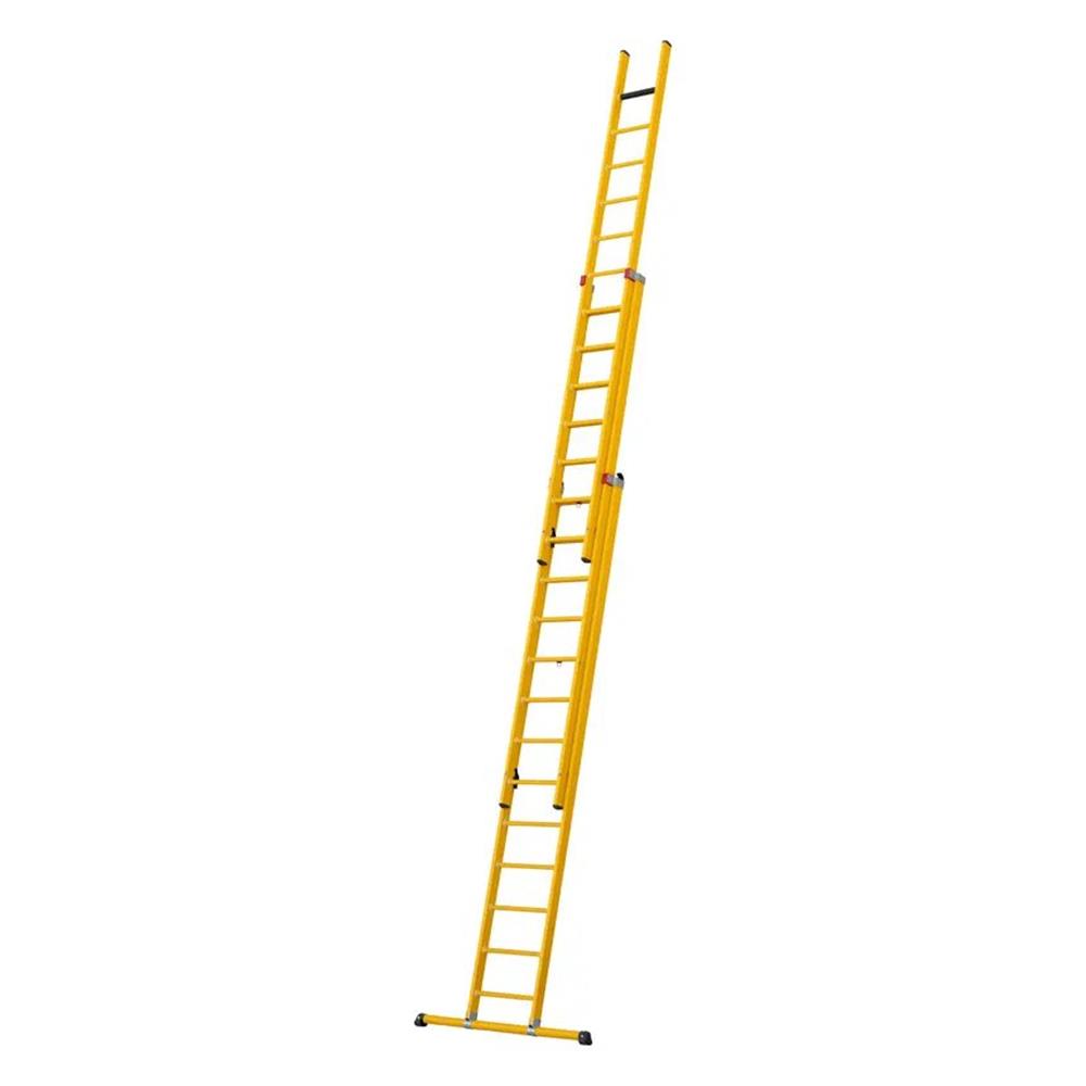W.steps Sliding Ladder fiberglass 3-Part - 3.26M, 7.99M, 3 x 13PCS