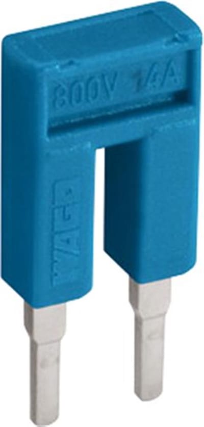 Wago 2000-402/000-006 Splice - 2P, blue - 5421531289, .