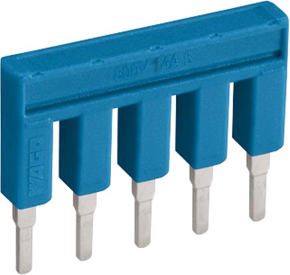 Wago 2000-410/000-006 Splice - 10P, blue - 5421531302, .