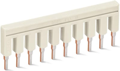 Wago 2002-410/000-005 Splice - 10P, red - 5421817851, .