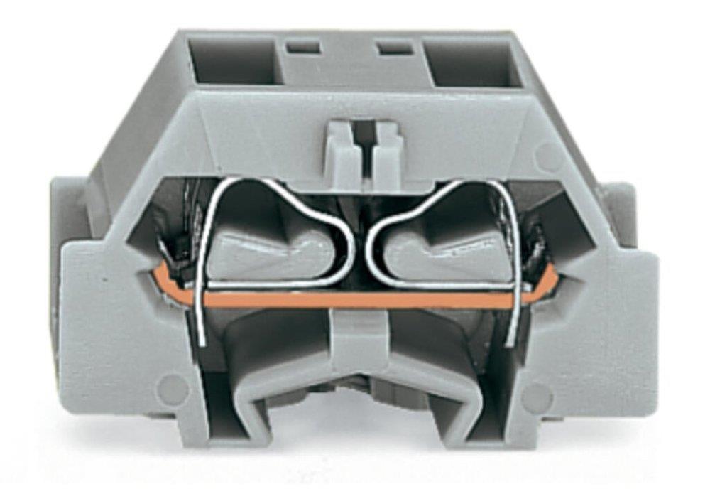 Wago 261-331 Through Terminal 4-Conductor - 2,5 mm², grey, Screw connection