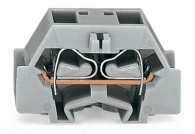 Wago 261-331 Through Terminal 4-Conductor - 2,5 mm², grey, Screw connection