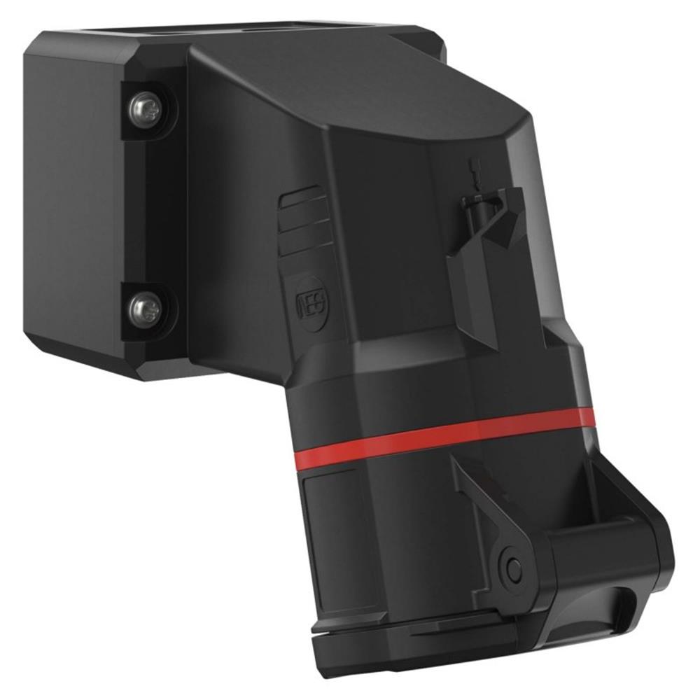 Walther NEO CEE Wall Outlet - 5P, 16A, 380V, H6, red