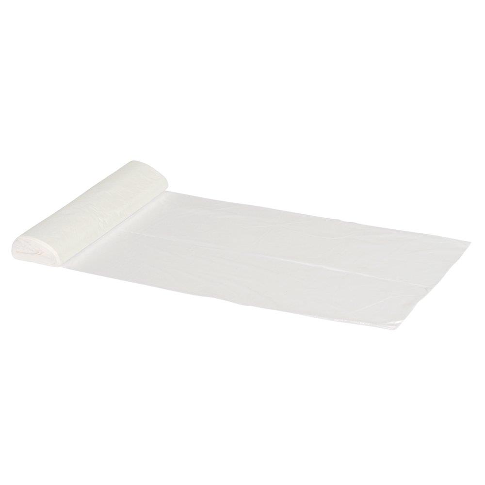 Waste Bag white - 500mm, 370mm, 15L, 7MY, HDPE, virgin, 30PCS