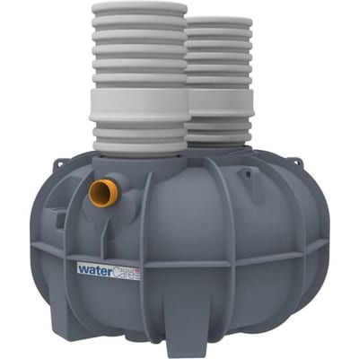 WaterCare 3000L Sand Trap with 0.6 meter riser pipe - 2376mm, 3000L, 600mm