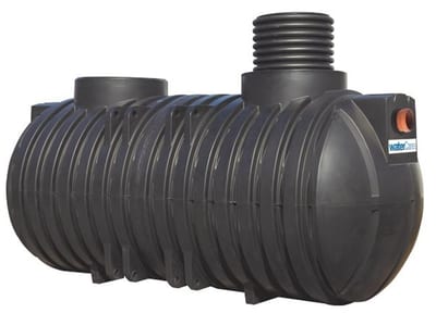 WaterCare 7000L Sand Trap with 0.5 meter riser pipe - 2400mm, 7000L, 600mm