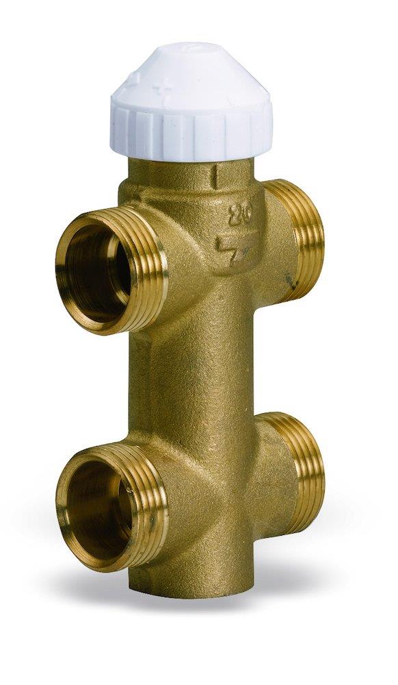 Watts 4131 Zone Valve 4-Way - 15, 1/2", Nipple, 1.7M³/h