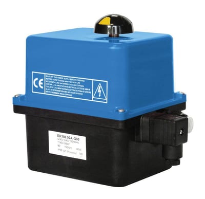 Watts ER100 fail safe Actuator 230V AC Fail Safe polyamide - F05/F07 - 22mm, 100Nm