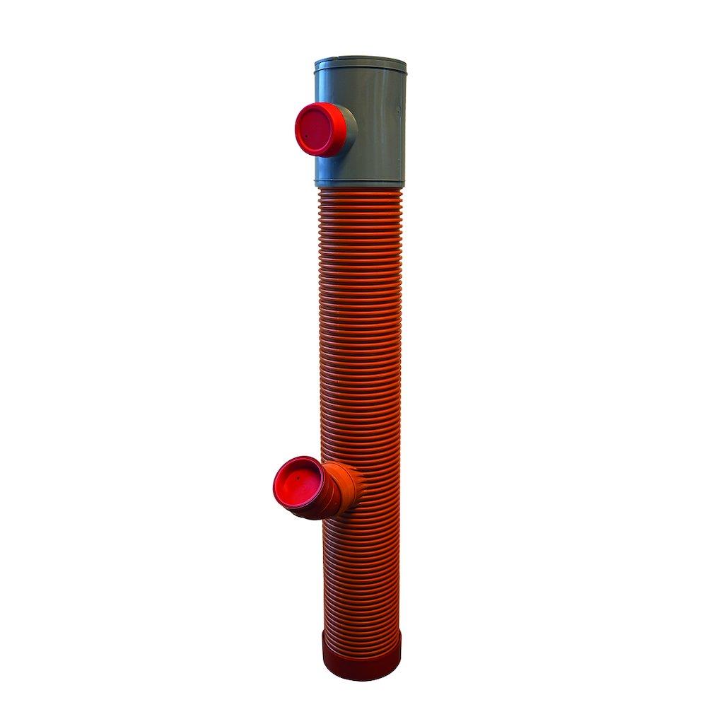 Wavin Downpipe Well with rotatable top PVC - 200mm, 75mm, 1440mm, 15L