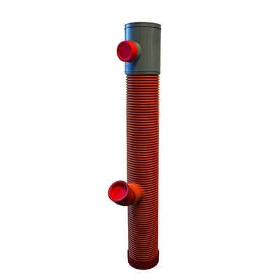 Wavin Downpipe Well with rotatable top PVC - 200mm, 75mm, 1440mm, 15L