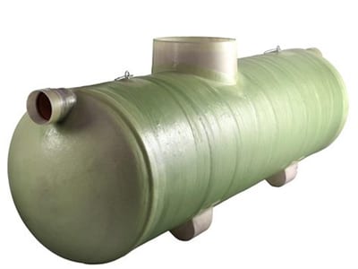Wavin EuroHEK Sand Trap without riser - 930mm, 2500L, 600mm