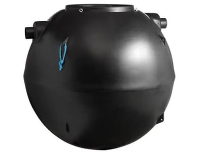 Wavin Eurohuk Sand Trap without riser - 1280mm, 2000L, 160mm