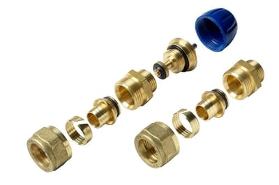 Wavin Expansion Set - Minishunt m/ 2 afgreninger, 3/4"