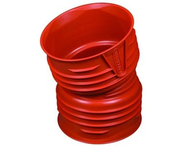 Wavin Rib Bend without sealing ring PP - 315mm, 15gr