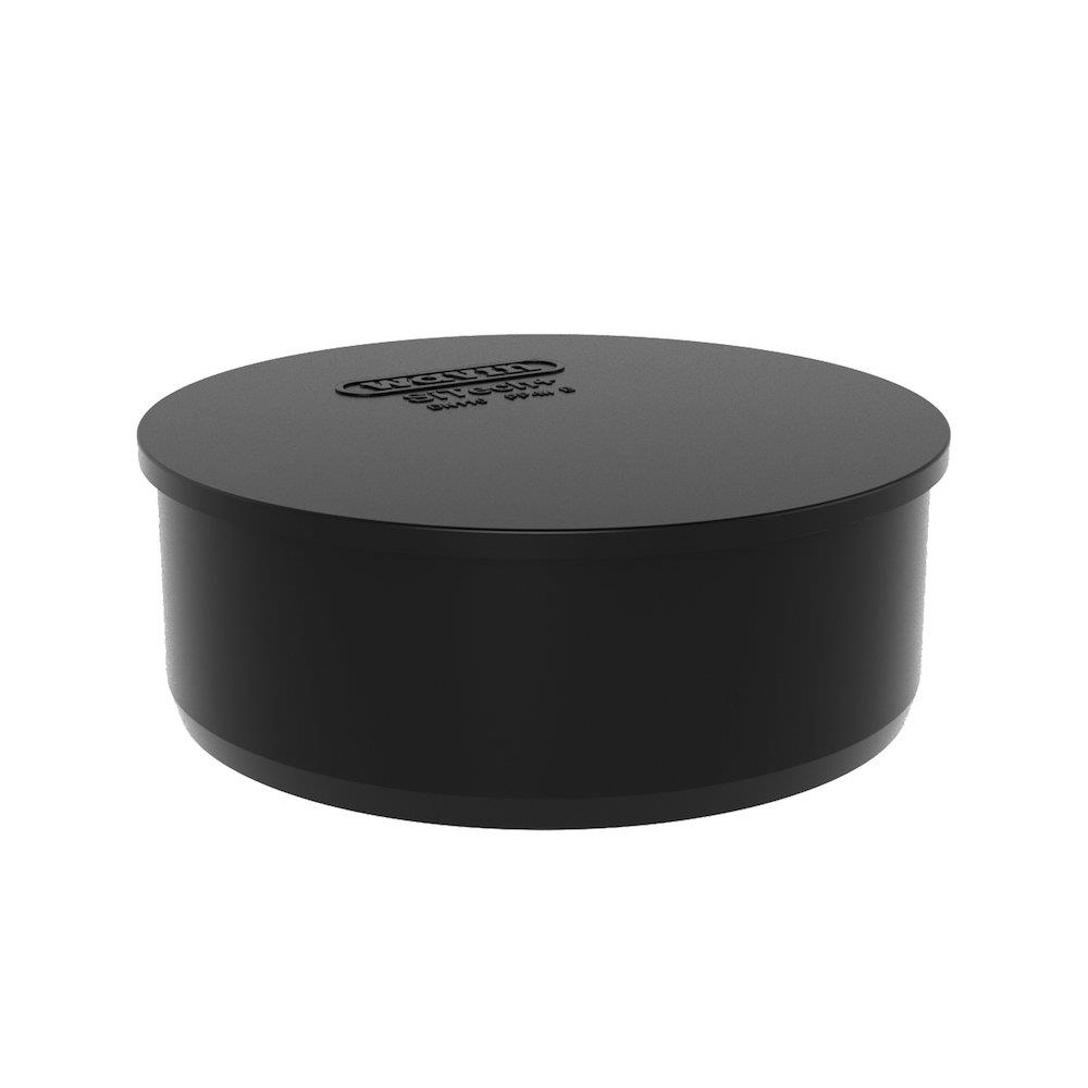 Wavin SiTech+ Plug black PP - 75mm