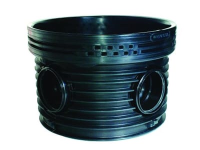Wavin Tegra 1000 Cleaning and Inspection Well PE - 1000mm, 250mm, 3 - 90°