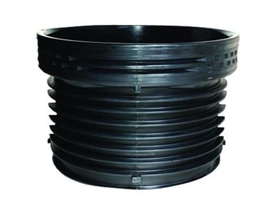 Wavin Tegra 1000 Well Bottom with socket PE - 1000mm, 791mm, without connection