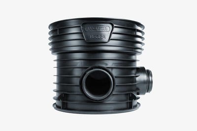 Wavin Tegra Cleaning and Inspection Well - 600mm, 315mm, 1 - 90°