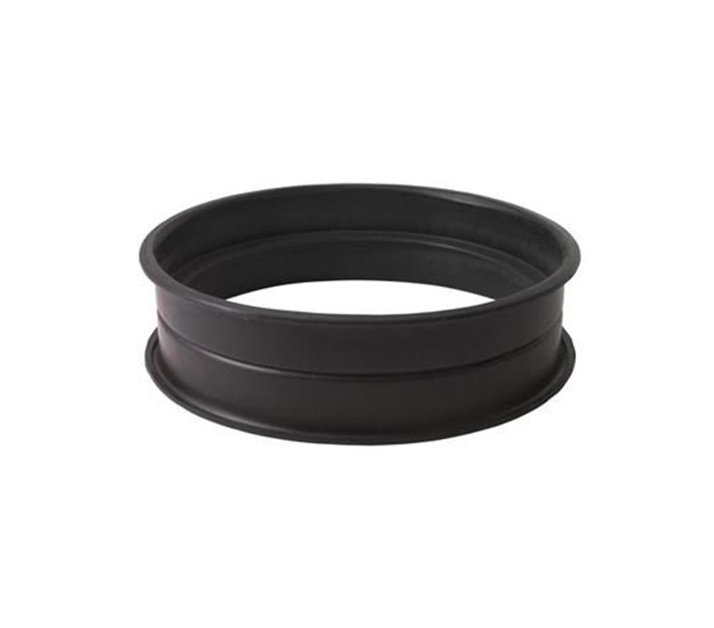 Wavin Tegra Double Socket top-slotted with socket PP - 1000mm