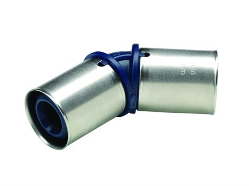 Wavin Tigris K1 Angle - 63mm, 63mm, 45°, 2PCS, coupling/coupling