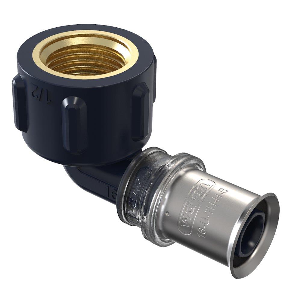 Wavin Tigris K5 Press Angle - 20mm, 90°, 1PCS, coupling/coupling, 3/4"