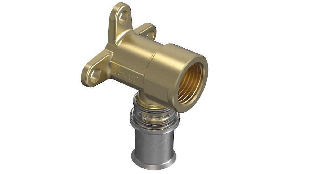 Wavin Tigris M5 Angle valve - 20mm, 1/2", coupling, 90°, coupling 10200894