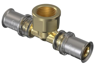 Wavin Tigris M5 Tee with socket - 25mm, 25mm, 3/4"