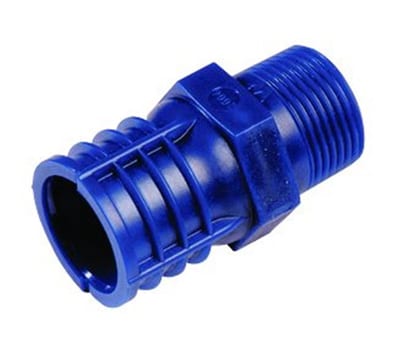 Wavin Tigris Press Threaded transition - 3/4"
