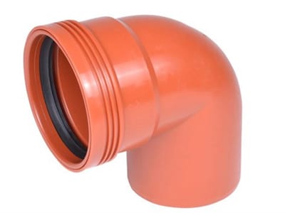 Wavin Wafix Bend PP - 110mm, 88gr