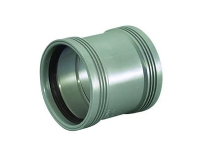Wavin Wafix Double Socket grey PP HT - 40mm, 40mm