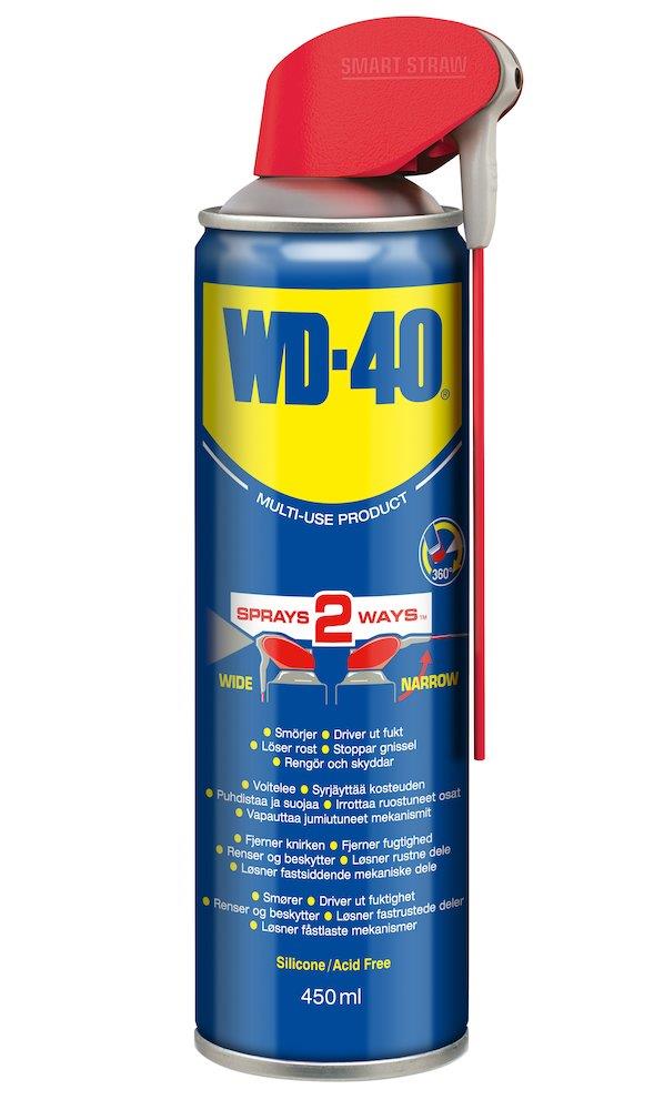 WD-40 Smart straw multifunktionsolie clear/transparent - 450ml