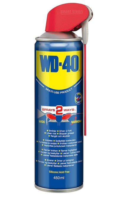 WD-40 Smart straw multifunktionsolie clear/transparent - 450ml