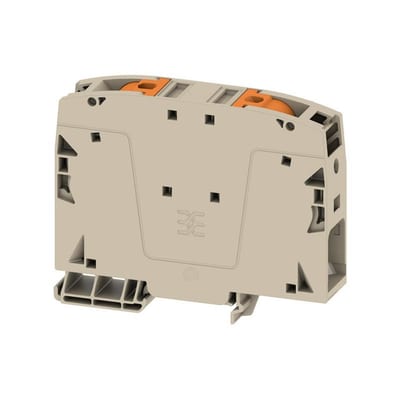 Weidmüller A2C 50/70 Through Terminal - 50/70 mm2, Beige, Push-in, 2 Connections