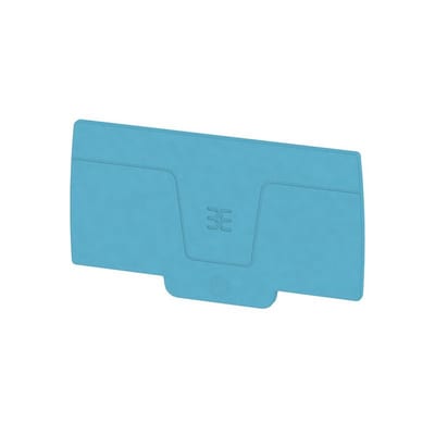 Weidmüller AEP 2C 10/16 End plate - 10 / 16 mm², blue