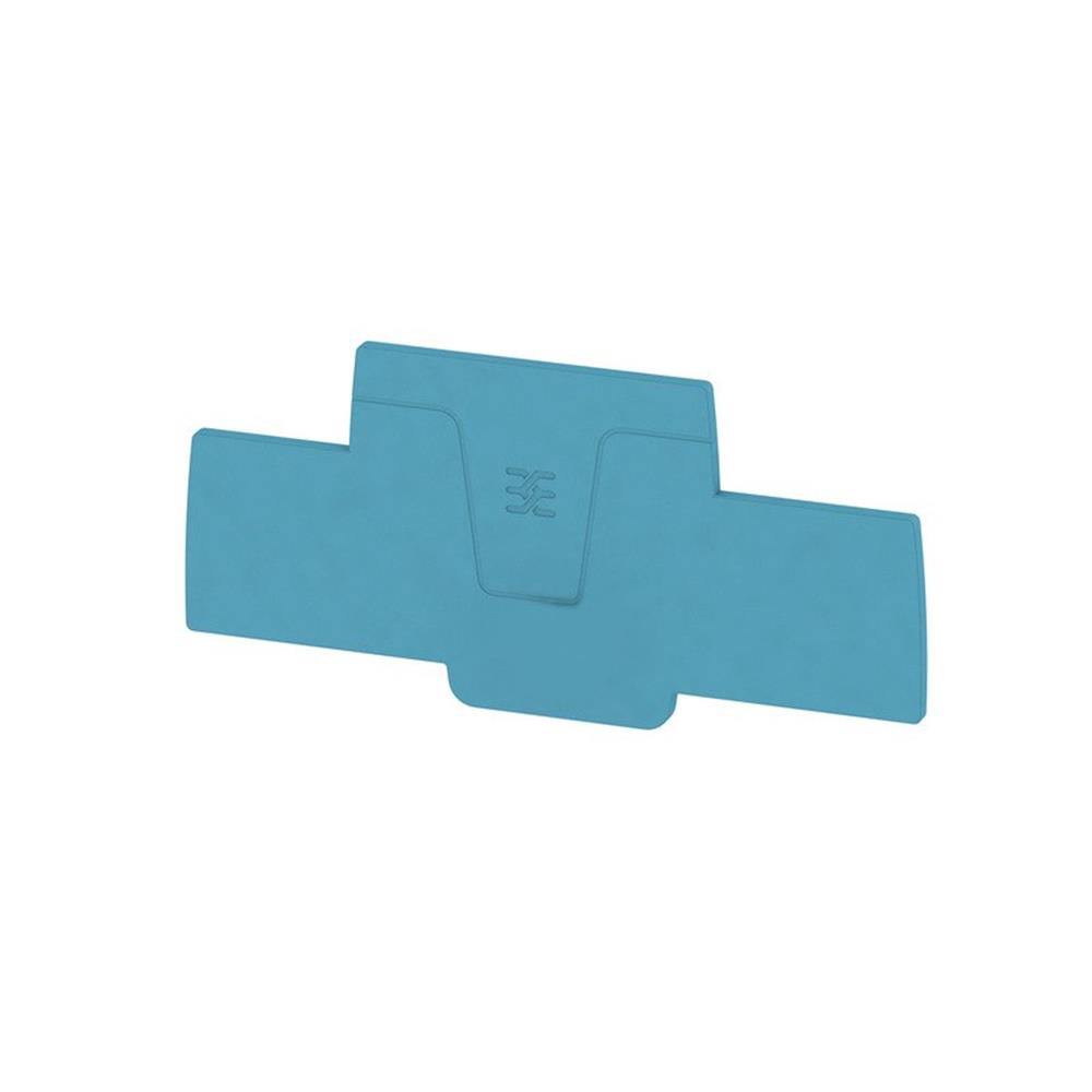 Weidmüller AEP 2T 4 End plate - 4 mm², blue