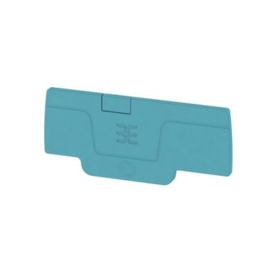 Weidmüller AEP 3C 1,5 End plate - 1,5 mm², blue