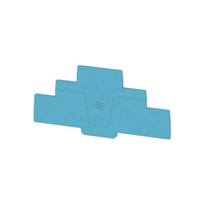 Weidmüller AEP 3T 1,5 End plate - 1,5 mm², blue