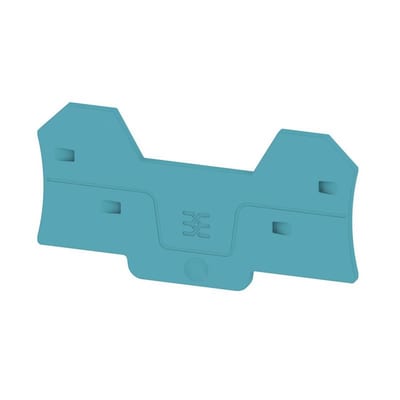 Weidmüller ALEP 4C 2,5 End plate - 2,5 mm², blue