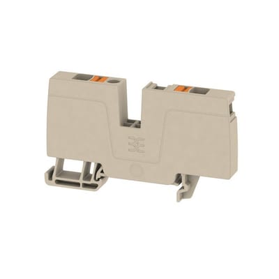 Weidmüller ALO 6 Supply Terminal 6 mm² beige push-in - 2 connections