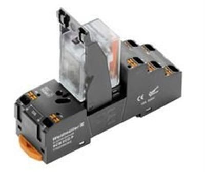 Weidmüller DRMKIT Push-In Plug-in Relay with LED - DRMKIT Push-In, 115V, 5A, 4CO