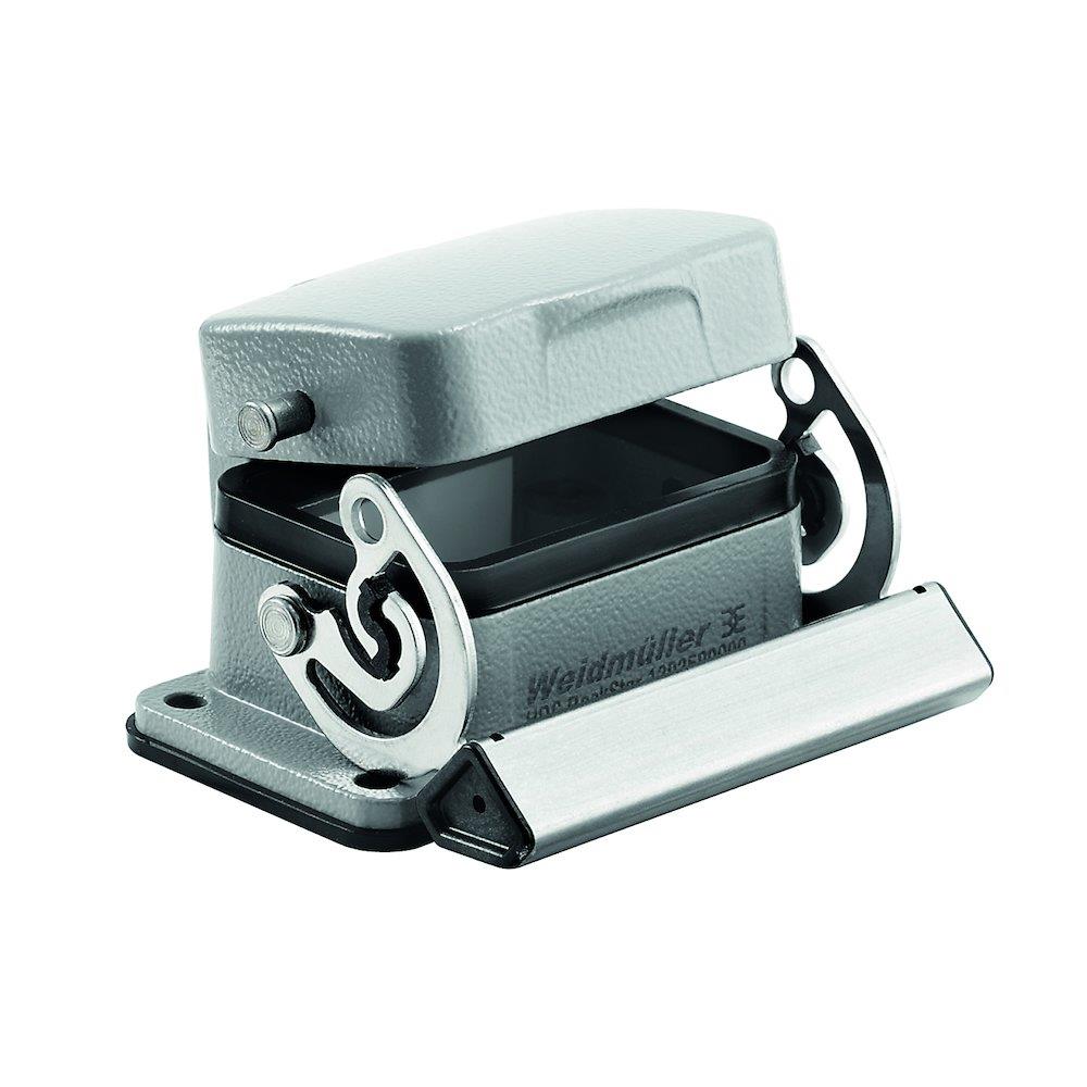 Weidmüller HDC 06B ADLU Chassis housing - 3, Aluminium, grey, 0