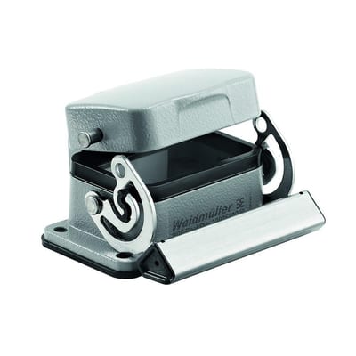 Weidmüller HDC 06B ADLU Chassis housing - 3, Aluminium, grey, 0
