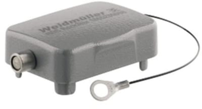 Weidmüller HDC 06B DODL 2BO Cover - 3, Aluminium, grey, 0