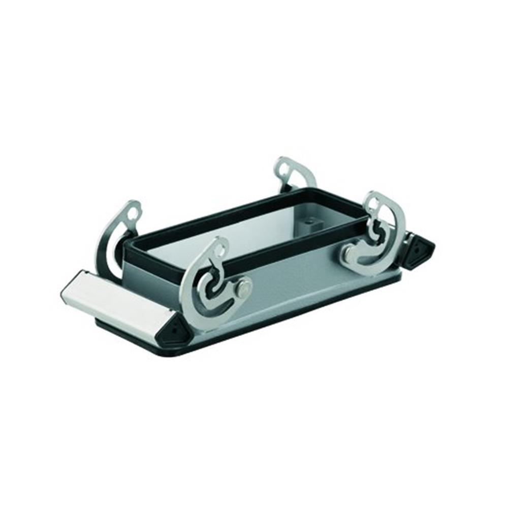 Weidmüller HDC 16B ABU Chassis housing - 6, Aluminium, grey, 0