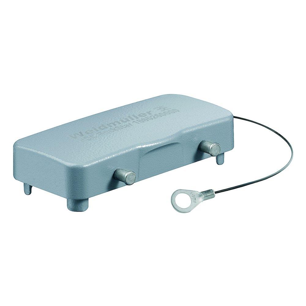 Weidmüller HDC 16B DODQ 4BO Blind Cover Aluminium grey