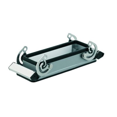 Weidmüller HDC 24B ABU Chassis housing - 8, Aluminium, grey, 0